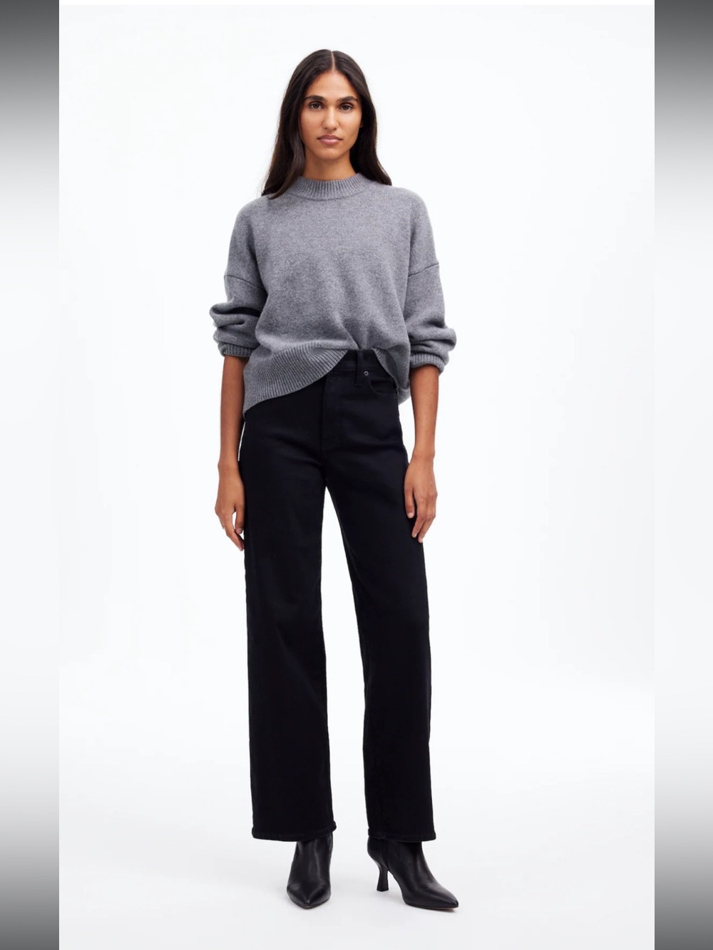 Madewell The Perfect Vintage Wide-Leg Jean (petite)